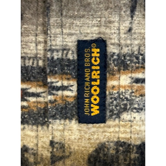 Vintage Woolrich Thick Flannel Hunting Work Shirt Deer Moose Bear Alaska Size XL - Picture 11 of 14